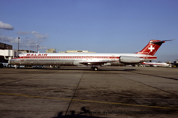 Balair McDonnell Douglas MD-80 HB-ISZ (1991)