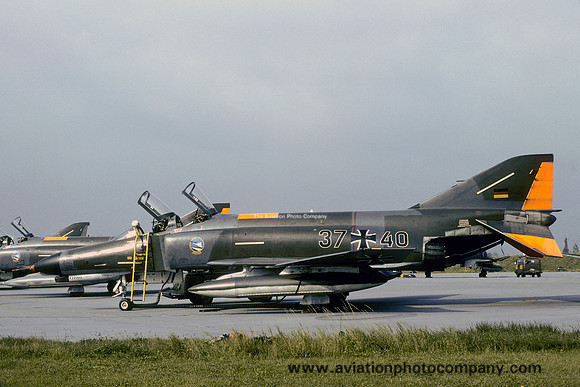 German Air Force JG74 McDonnell F-4F Phantom 37+40 (1979)