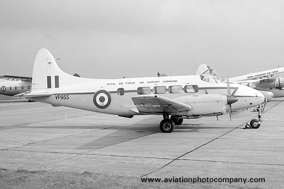 RAF Air Support Command De Havilland Devon C.1 VP955 (1968)
