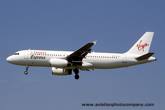 Virgin Express Airbus A320-200 EI-TLP (1998)