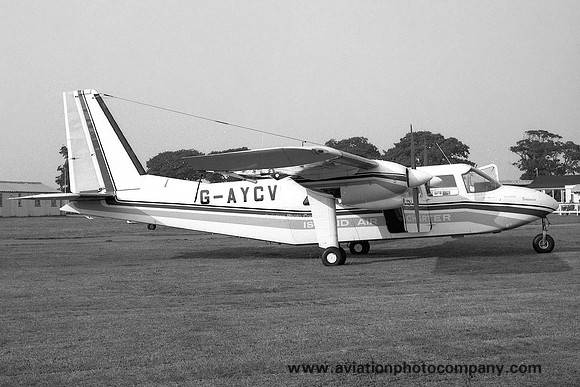 Island Air Charter Britten-Norman BN-2A-26 Islander G-AYCV (1970)