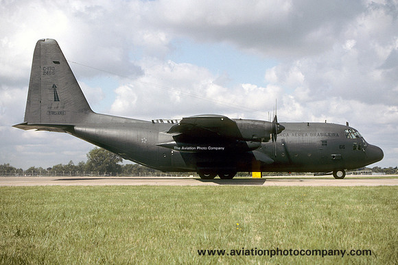 Brazilian Air Force Lockheed C-130E Hercules 2466 at RIAT Fairford (2004)