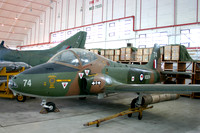 RNZAF BAC 167 Strikemaster Mk88 NZ6374 stored at Ohakea (2009)