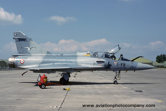 French Air Force EC2/2 Dassault Mirage 2000B 505/2-FB (1987)