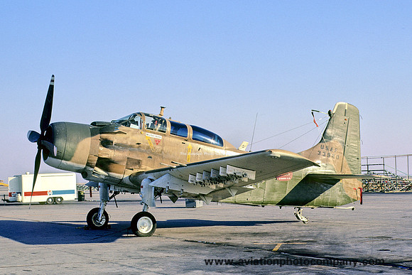 USAF Douglas A-1E Skyraider 133920 (1971)