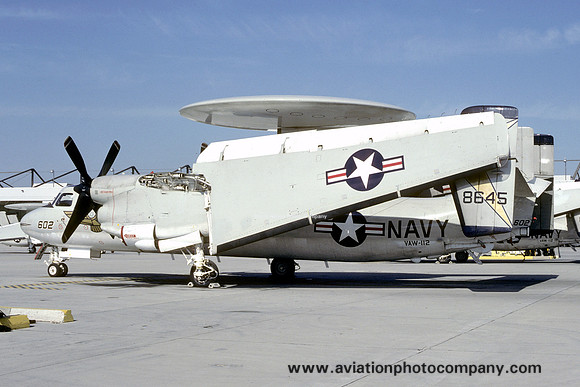 US Navy VAW-112 Grumman E-2C Hawkeye 158645/602 (1981)