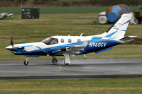 SOCATA TBM-960 N960CV at Prestwick (2024)