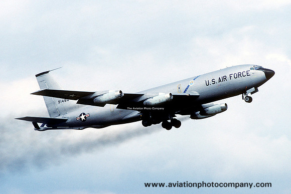 USAF 100 ARW Boeing KC-135A 59-1480 (1980)