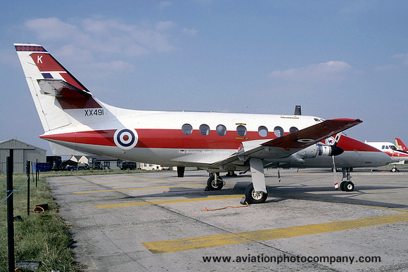 RAF 45 Squadron Handley Page Jetstream T.1 XX491/K (1994)