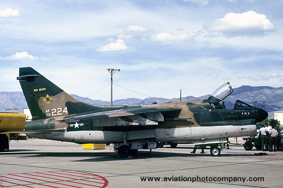 USAF New Mexico ANG 188 TFS LTV A-7D Corsair 72-0224 (1979)