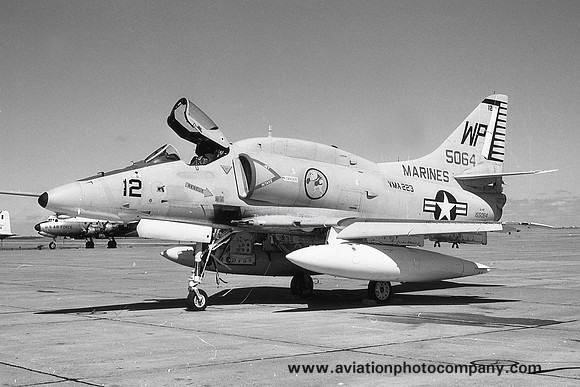 US Marines VMA-223 Douglas A-4F Skyhawk 155064/WP-12 (1973)