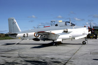 French Navy 6F Breguet Alize 47 at RAF Lossiemouth (1987)