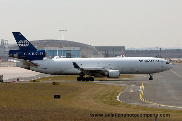 World Cargo McDonnell Douglas MD-11F N383WA at Frankfurt (2013)