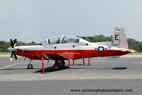 US Navy TAW-5 Beech T-6B Texan II 166109/E-109 (2012)