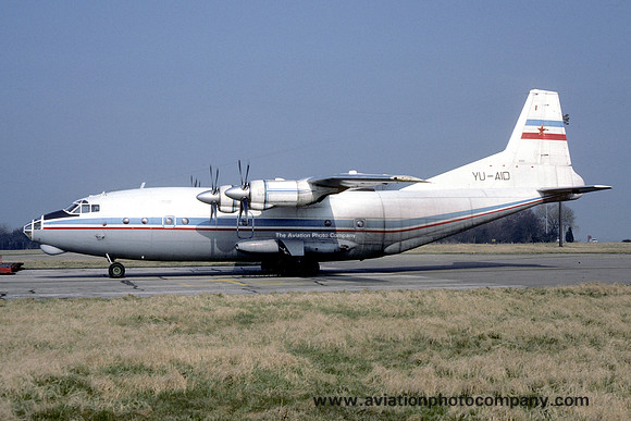 Yugoslav Air Force Antonov An-12 YU-AID (1987)