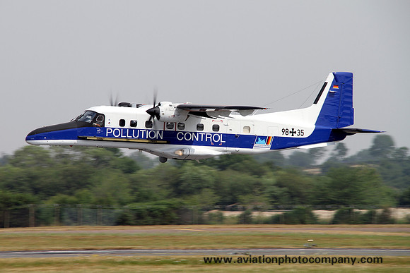 German Navy MFG3 Dornier Do228-200 98+35 at RIAT Fairford (2013)