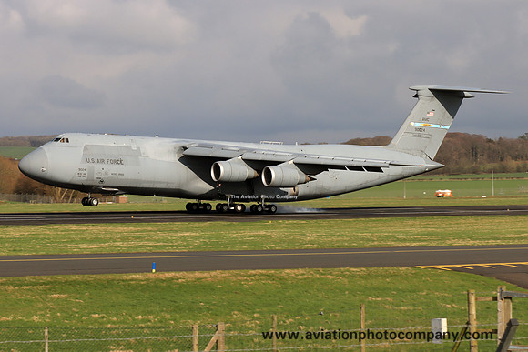 USAF 436/512 AW Lockheed C-5M Super Galaxy 69-0024 at Prestwick (2024)