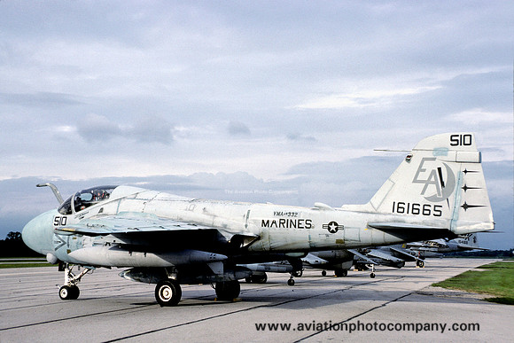 US Marines VMA(AW)-332 Grumman A-6E Intruder 161665/EA-510 (1992)