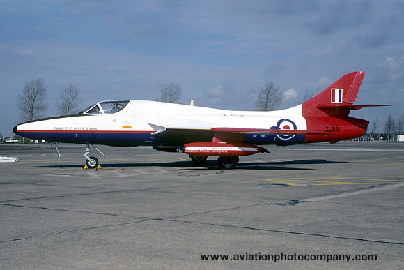 RAF ETPS Hawker Hunter T.7 XL564 (1994)