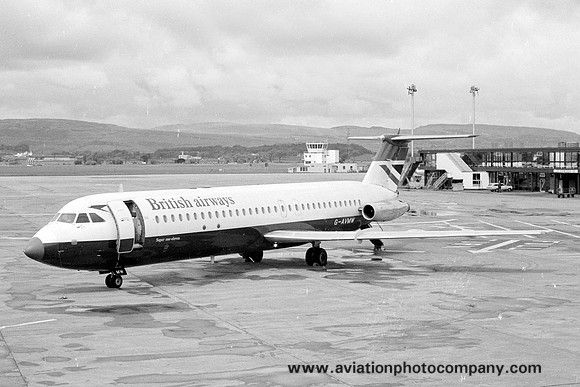 British Airways BAC-111 G-AVMW (1976)