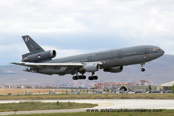 Dutch Air Force 334 Squadron Douglas KDC-10 T-235 at Anatolian Eagle, Konya (2016)