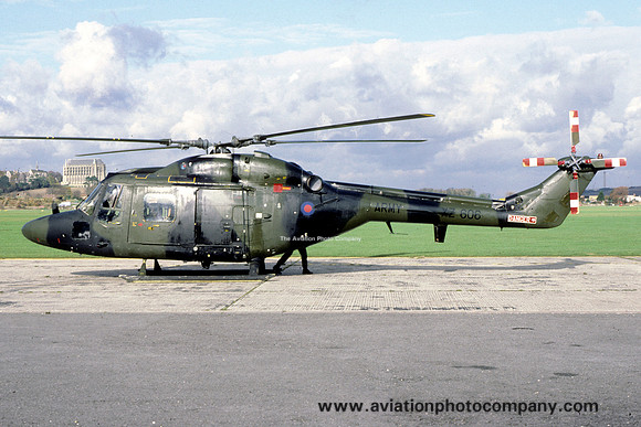 Army Air Corps Westland Lynx AH.1 XZ606 at Shoreham (1985)