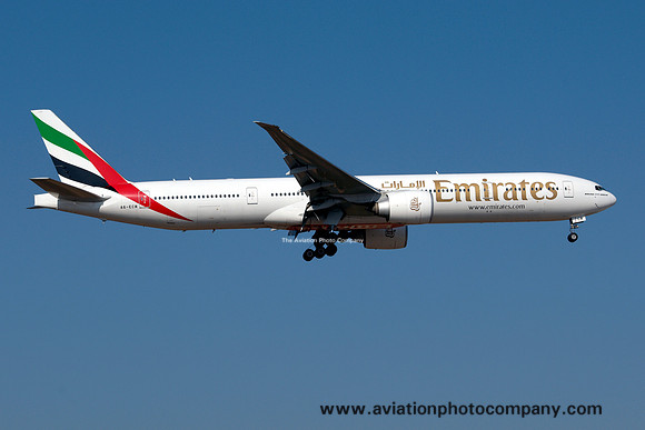 Emirates Boeing 777-300ER A6-ECW at Frankfurt (2013)