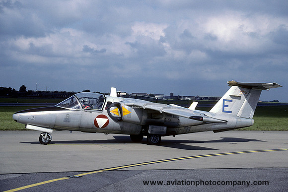 Austrian Air Force SAAB 105oE "E" at RAF Waddington (2002)