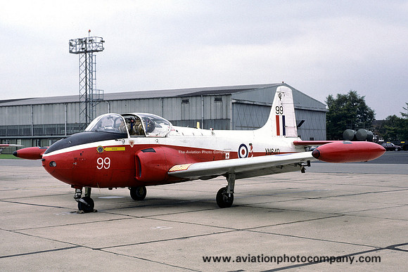 RAF 7 FTS Hunting Jet Provost T.3A XN640/99 (1987)
