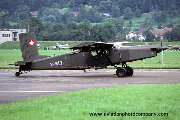 Swiss Air Force Pilatus PC-6 Porter V-613 (1986)