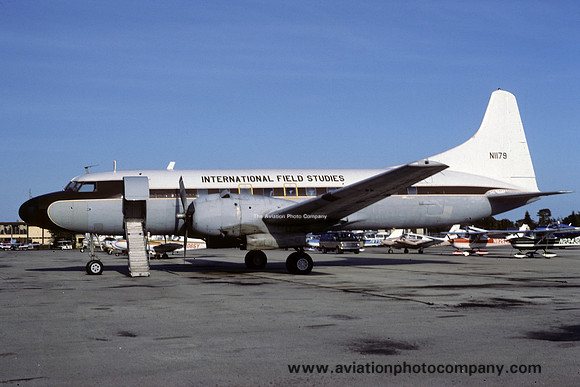 International Field Studies Convair 340-31 N1179 (1979)