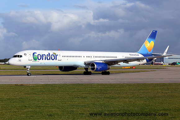 Condor Boeing 757-300 D-ABOC at Manchester (2014)