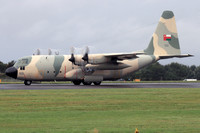 Omani Air Force Lockheed C-130H Hercules 501 at Prestwick (2024)
