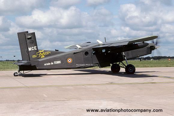 French Army ECTM Pilatus PC-6/B2-H4 Turbo Porter 891/MCE at RIAT Fairford (2004)
