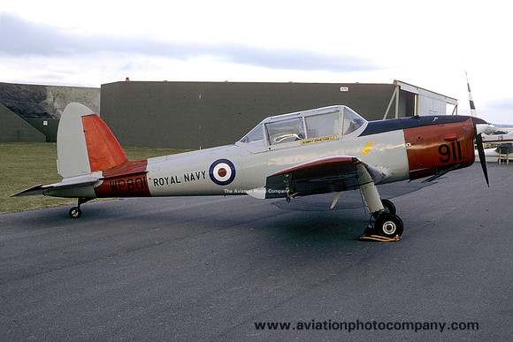 Royal Navy BRNC DHC-1 Chipmunk T.10 WP801 (1994)
