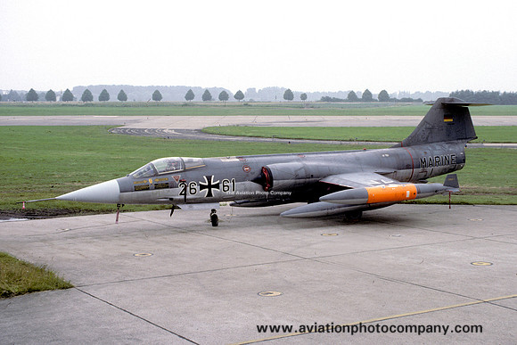 German Navy Lockheed F-104G Starfighter 26+61 (1987)
