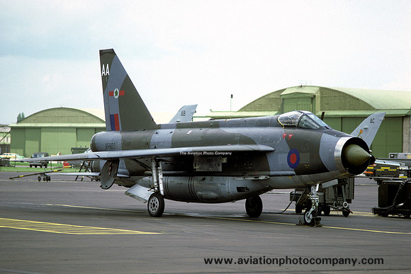 RAF 5 Squadron English Electric Lightning F.6 XS923/AA (1985)