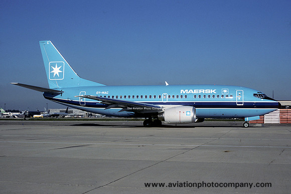 Maersk Boeing 737-300 OY-MAC (1990)
