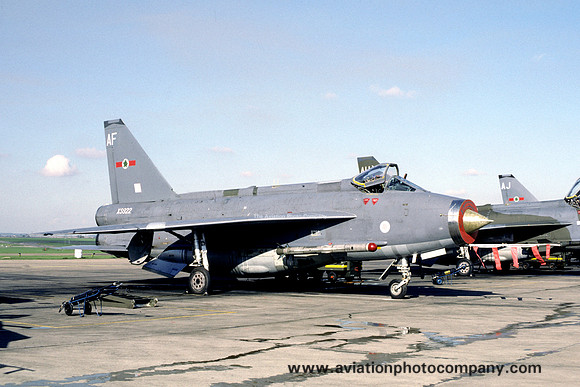 RAF 5 Squadron English Electric Lightning F.6 XS922/AF (1986)