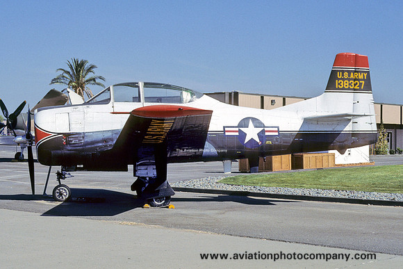 US Army North American T-28B Trojan 138327 (1987)