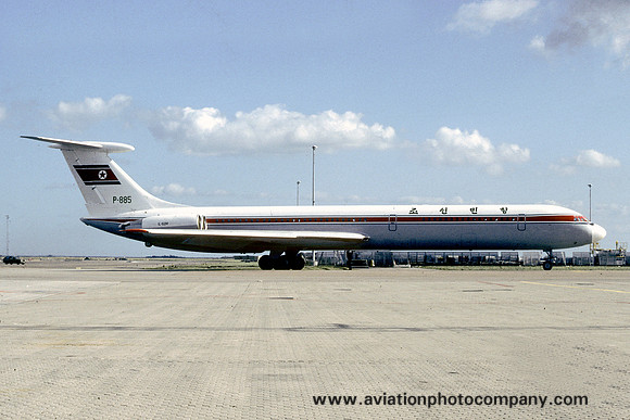 North Korean Air Force ilyushin Il-62 P-885 (1985)