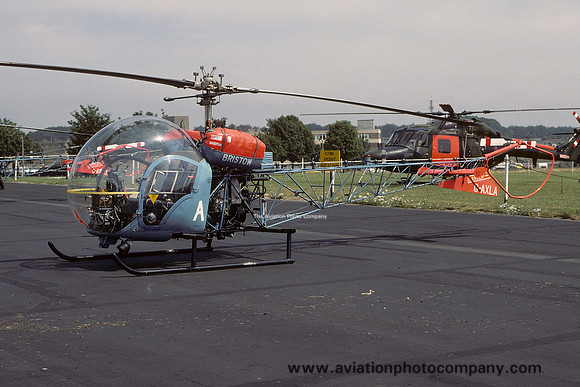 Bristow Helicopters Westland-Bell WB.47G-4A G-AXLA (1979)
