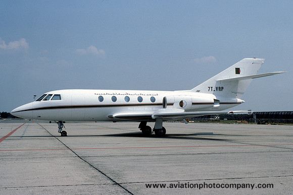 Algerian Air Force Dassault Falcon 20 7T-VRP (1982)