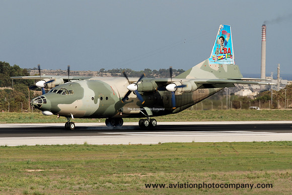 Venezuelan Air Force Shaanxi Y-8F-200 0102 at Malta Luqa (2013)
