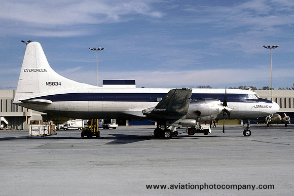 Evergreen Convair 580 N5834 (1977)