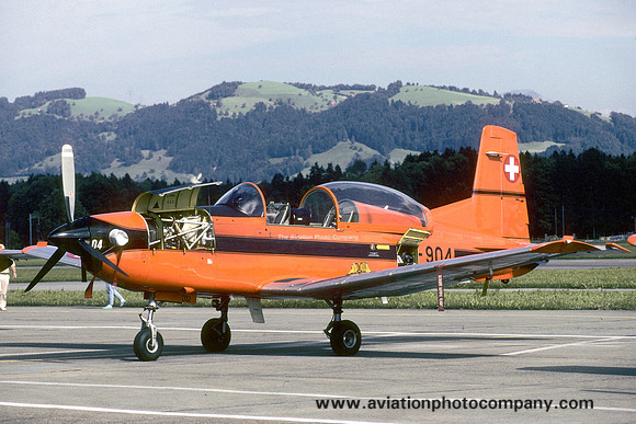 Swiss Air Force Pilatus PC-7 A-904 (1986)