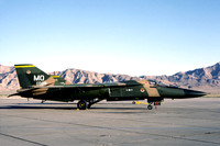 USAF 366 TFW 389 TFS General Dynamics F-111A 66-0028/MO at Nellis AFB (1980)