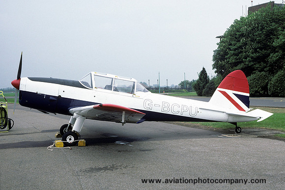 British Airways DHC-1 Chipmunk G-BCPU (1985)