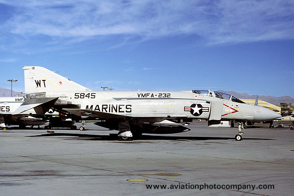 US Marines VMFA-232 McDonnell F-4S Phantom 155845/WT-12 (1979)