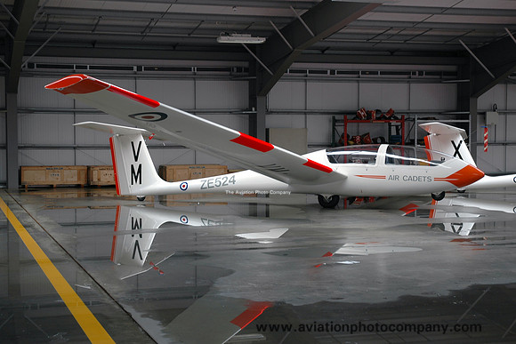 RAF Air Cadets Grob Viking TX.1 ZE524/VM at RAF Syerston (2012)